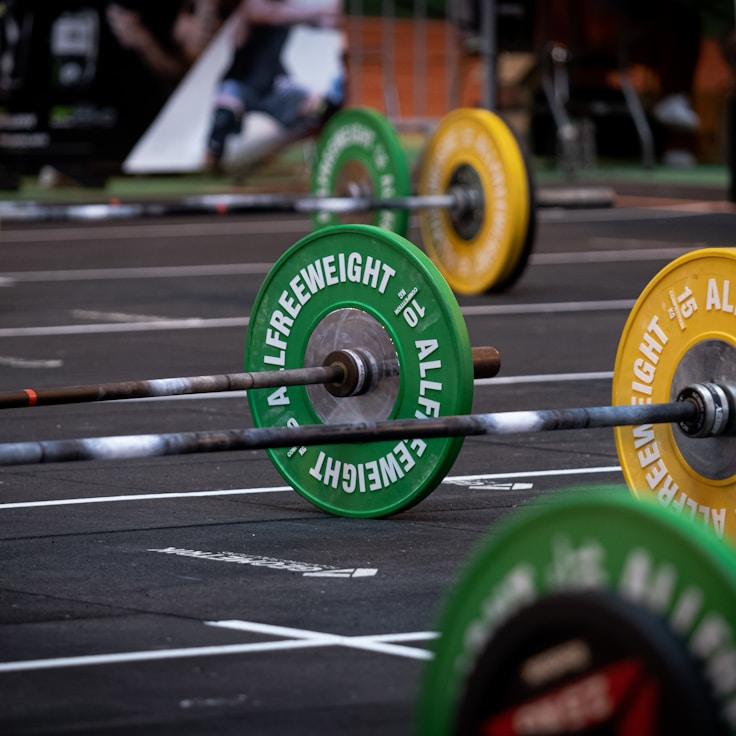 Group fitness class in a modern studio setting